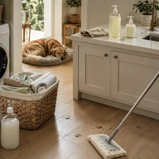 Best Healthy Cleaning Products for Laundry, Floors, and Surfaces