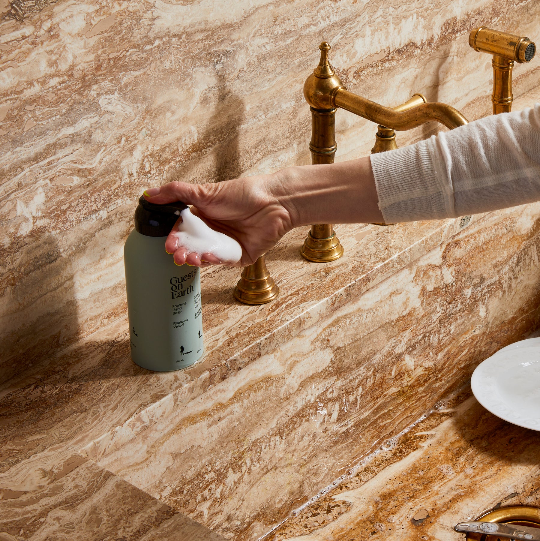 Guests on Earth Foaming Hand Soap: Packed with skincare ingredients to keep hands healthy and happy