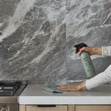 Interior designed kitchen with All Purpose Cleaner being used